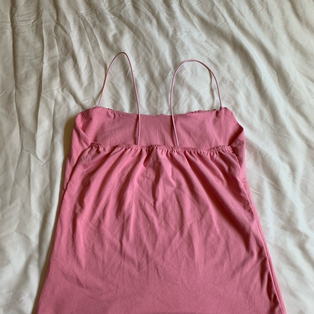 Pink Rouched Top - Picture 3 of 4